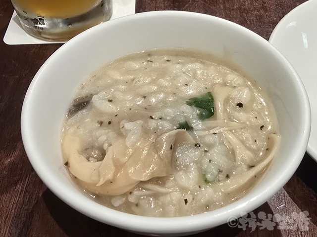 台湾グルメ 忠孝復興 お粥 十二月