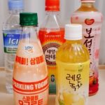 韓国　飲み物　スパークリングヤクルト　お茶　マテ茶