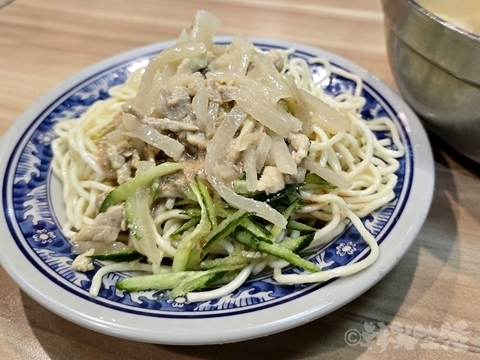 偉富麺館　松江南京　行天宮　涼麺