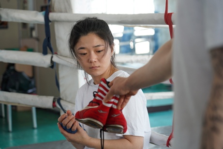映画　韓国　ファイター　北からの挑戦者　ボクシング　イム・ソンミ