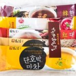 新大久保　でりかおんどる　韓国料理　韓国茶　かぼちゃスープ　ザクロ茶