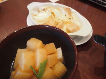 家メシ道場-大根のバター煮＆チキンポテグラ