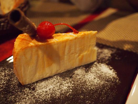 パラダイスレストラン-デザートチーズケーキ