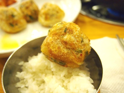 ウリチプマンドゥ-キムチ焼き餃子2