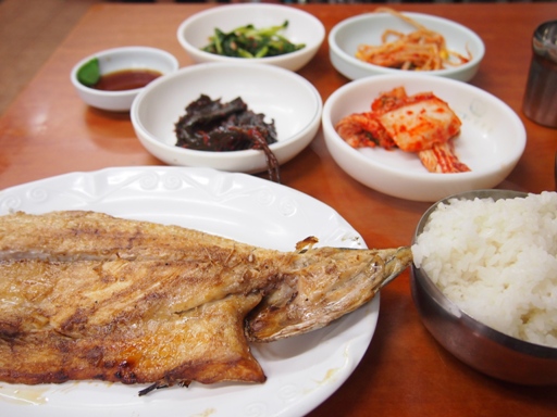 ホナムチプ-焼き魚定食1