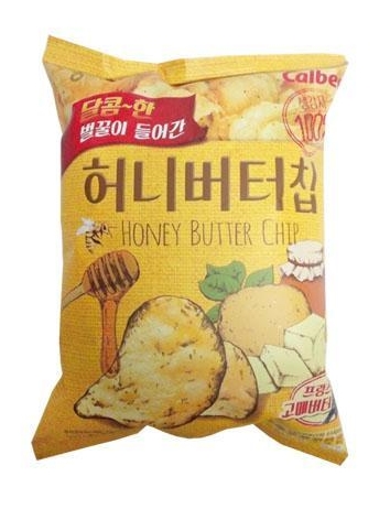カルビー　韓国ハニーバター味