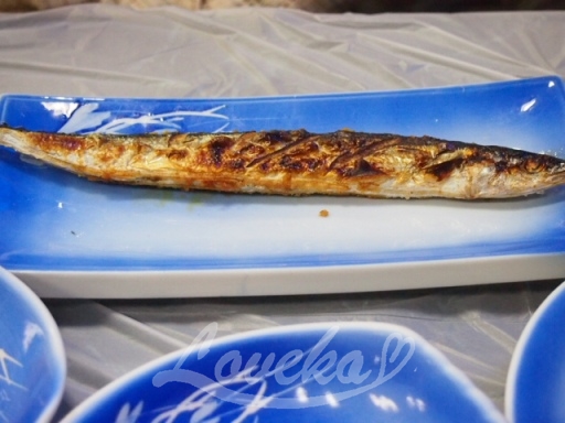 自然産刺身店-焼き魚
