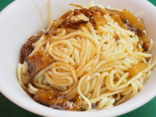 原味魯肉飯-乾麺1