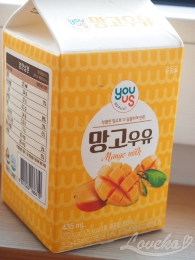 ソウルでも大好きなフルーツ味の牛乳を 韓美生活
