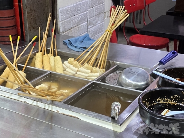 江南駅　食堂　キンパ　おでん