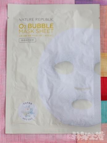 NATURE REPUBLIC　酸素　バブルシートマスク