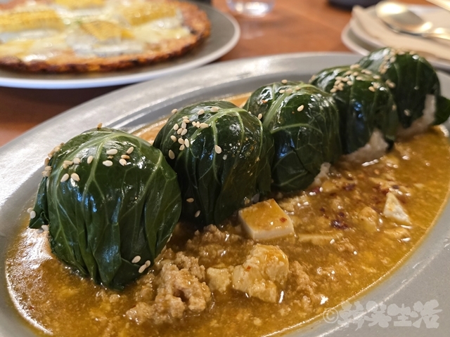 益善エトゥ　益善洞　レストラン　味噌包みご飯　ピザ