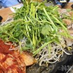 大地食堂　ミナリサムギョプサル　セリのサムギョプサル　明洞