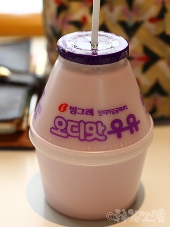 ピングレ　韓国　コンビニ　桑の実　牛乳