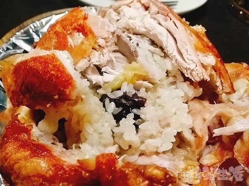 鶏の丸焼き　焼き参鶏湯