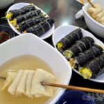 江南駅　食堂　キンパ　おでん