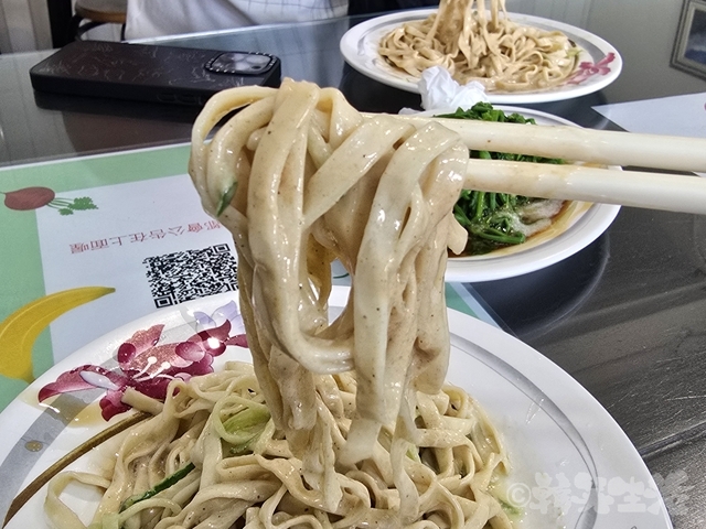 崇文錦魯麺 涼麺 龍鬚菜 嘉義 台南グルメ