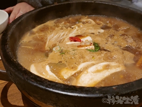 ソウル　韓国グルメ　合井　ステーキ　オンドル　焼肉　オンセット　味噌チゲ