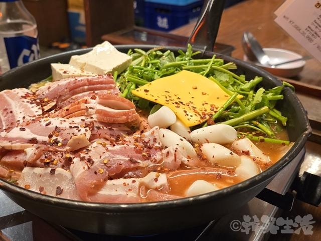 IKKO 南山ト ナムサント プデチゲ 軍隊鍋