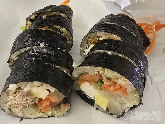 仁川空港 ロボットキンパ キムパ 海苔巻き