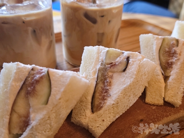 ホランイ　乙支路　カフェ　イチジクサンド