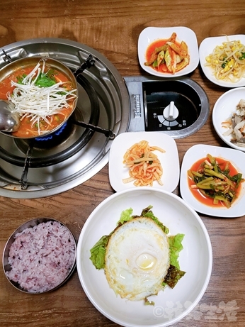 韓国グルメ　水曜美食会　景福宮　テボクチプ　テボッチプ　テンジャンチゲ