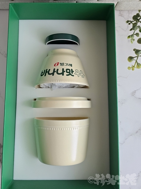 韓国　バナナ牛乳　バナナウユ　食器セット　陶磁器