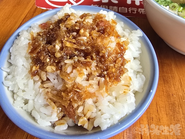 老阿伯  Lao-A-Bei 古早味油葱飯　綜合焿湯