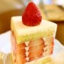 ビジュアルが可愛い苺タップリのケーキ＠ソウル安国