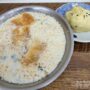 ＜台北の朝食＞ 初めて行ってみた人気の食堂で鹹豆漿＠台北